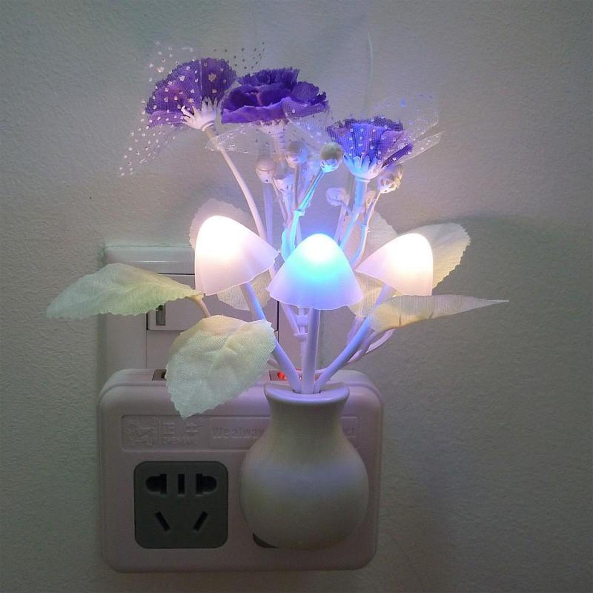 Mushroom Night Light Lamp - MultiColor