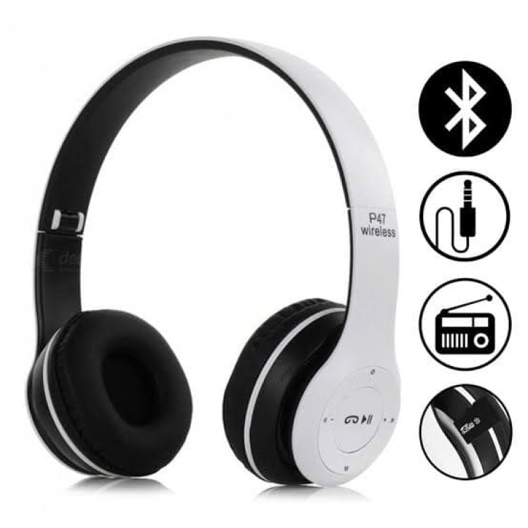 P47 - Wireless Bluetooth Headphone | In Ear Earphone for Android