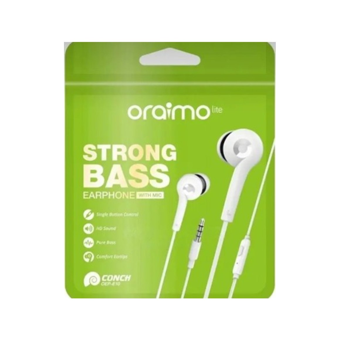 Oraimo Conch OEP-E10 Earphones with Strong Bass
